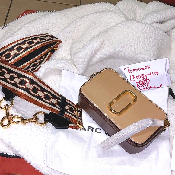 RARE New🤎Neutral✨Marc Jacobs Snapshot Chain Print bag❗️ - Picture 16 of 17